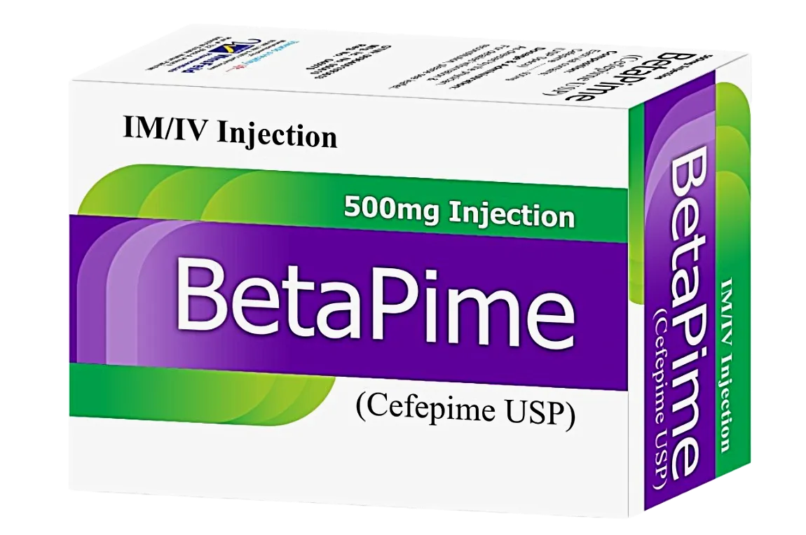 Betapime 500mcg (Cefepime)