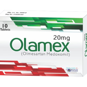 Olamex 20mg (Olmesartan Medoxomil)